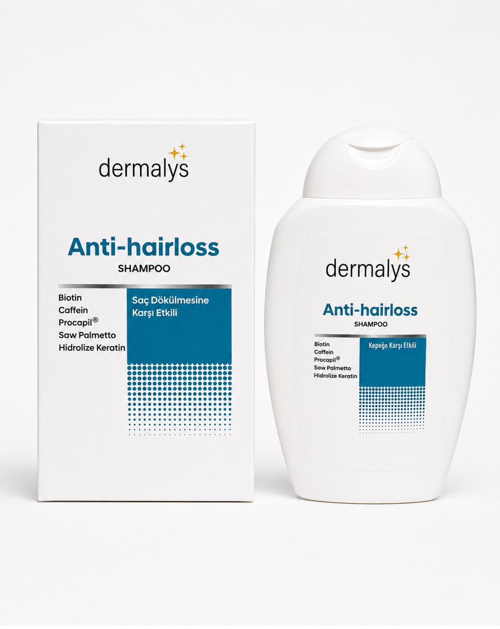 Anti-hairloss Şampuan — Dermalys ürün posteri