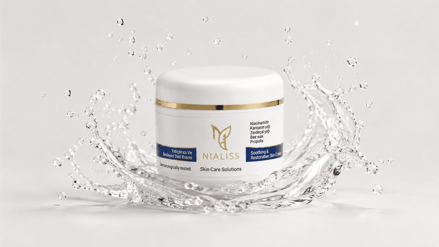 Nialiss Skin Cream — yatıştırıcı ve bariyer destekleyici krem